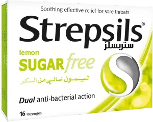 Strepsils Lemon Sugar Free