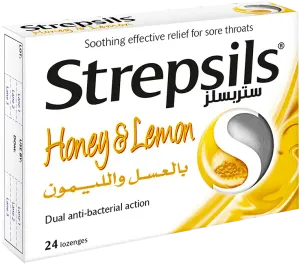 Strepsils Honey & Lemon