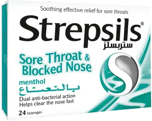 Strepsils Sore Throat Blocked Nose